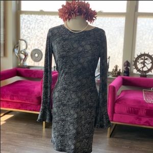 NWOT Michael Kors Lace Print Dress ✨